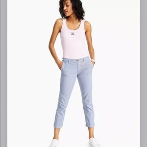 Tommy Hilfiger THe Flex Hampton Heritage Slim Chino stripe Pants 8